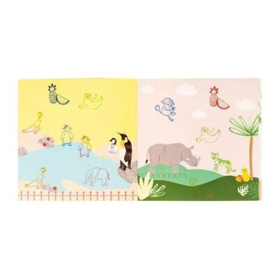 Floss & Rock Stamper Ahşap Baskı Seti Jungle - 6