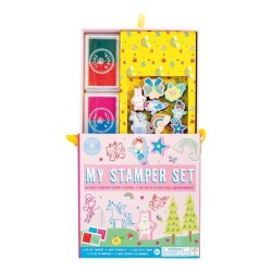 Floss & Rock Stamper Ahşap Baskı Seti Rainbow Fairy - 2