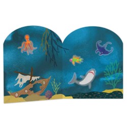 Floss & Rock Tak Çıkart Sticker Oyun Sahnesi / Deep Sea - 3