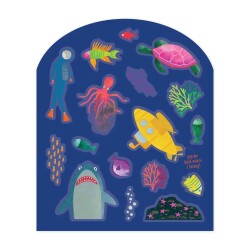 Floss & Rock Tak Çıkart Sticker Oyun Sahnesi / Deep Sea - 4