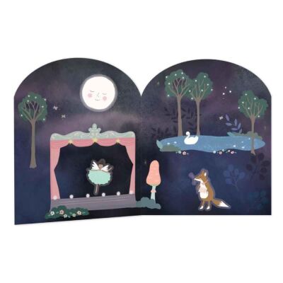 Floss & Rock Tak Çıkart Sticker Oyun Sahnesi / Enchanted - 3