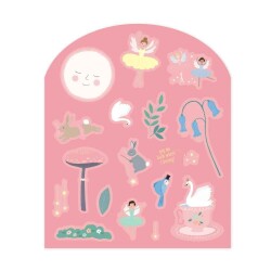 Floss & Rock Tak Çıkart Sticker Oyun Sahnesi / Enchanted - 5