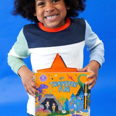 Floss & Rock Transfer Fun Aktivite Kitabı Dino Yeni - 2