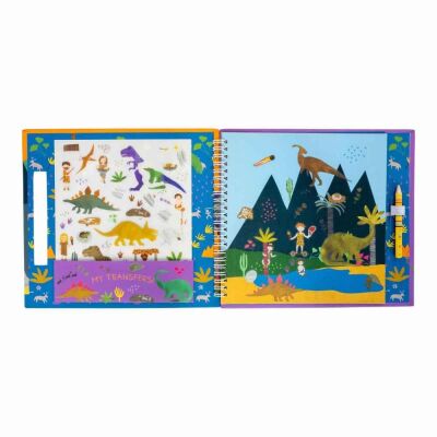 Floss & Rock Transfer Fun Aktivite Kitabı Dino Yeni - 3