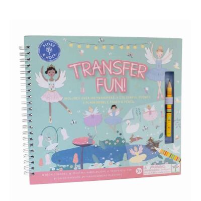 Floss & Rock Transfer Fun Aktivite Kitabı Enchanted Yeni - 1