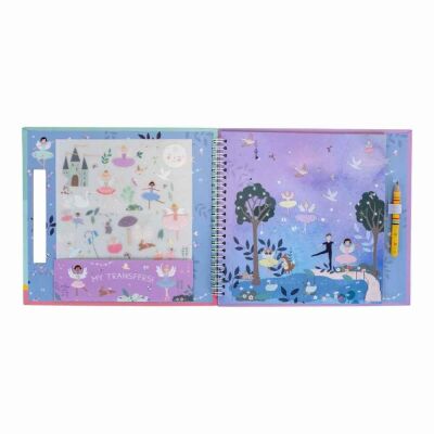 Floss & Rock Transfer Fun Aktivite Kitabı Enchanted Yeni - 2