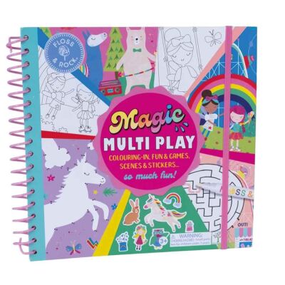 Floss & Rock Water Magic Çoklu Oyun Seti Rainbow Fairy - 1