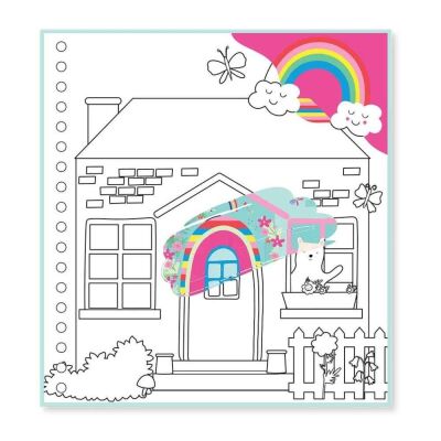 Floss & Rock Water Magic Çoklu Oyun Seti Rainbow Fairy - 4