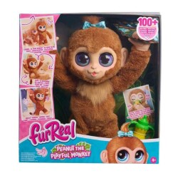 FurReal Yavru Maymun Fıstık 40 cm - Giochi Preziosi