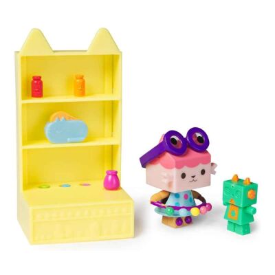 Gabbys Dollhouse Booble Kedicik Küçük Mobilya Oyun Seti - 3