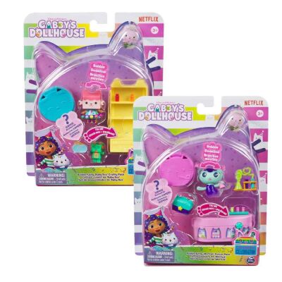 Gabbys Dollhouse Booble Kedicik Küçük Mobilya Oyun Seti - 1