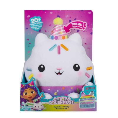 Gabbys Dollhouse Cakey Peluş Sesli - 1