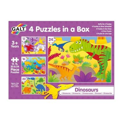 Galt 4 Yapboz Birarada Dinazorlar 3 Yaş+ - 1