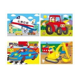 Galt Araçlar 4 Yapboz Birarada +3Y - 3