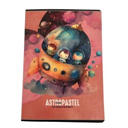 Gıpta A4 Defter 60 Yap Çizgili Astropastel - 1