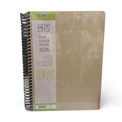 Gıpta Ajanda Günlük 20 x 28 Cm 419 - 1