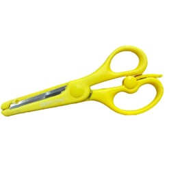 Gıpta Çocuk Makası Küt Uçlu Yaylı Plastik - 3