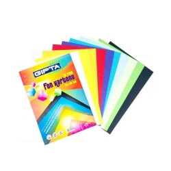 Gıpta Fon Kartonu 10 Renk 25 x 35 Cm - Gıpta