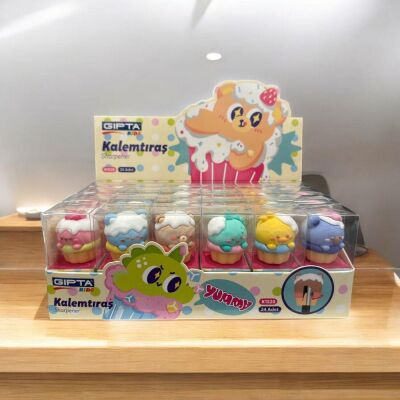 Gıpta Kalemtıraş Cupcake 3D - 7