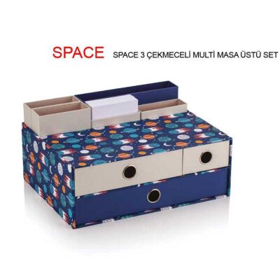 Gıpta Masaüstü Çekmeceli Düzenleyici Space - 1