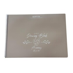 Gıpta Resim Defteri 25 x 35 Cm 30 Yaprak Harmony - 3