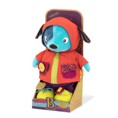 Giydirilebilir Peluş Oyuncak Giggly Zippies Woofer - 1