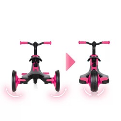 Globber Bisiklet Explorer 4in1 Pembe - 3