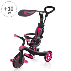 Globber Bisiklet Explorer 4in1 Pembe - 1