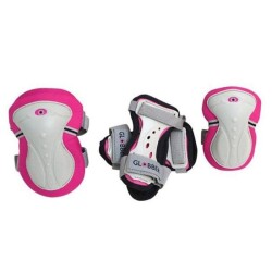Globber Diz Dirsek Bilek Koruyucu Set Pembe - Globber