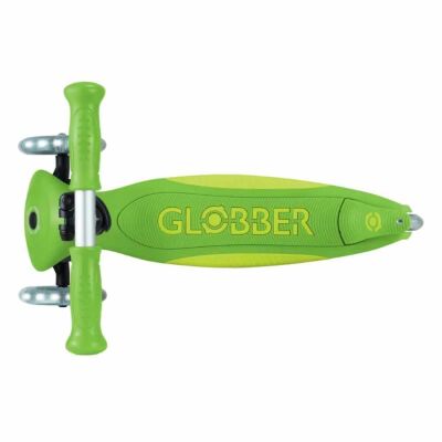 Globber Elite Deluxe Işıklı Scooter Elma Yeşili - 3