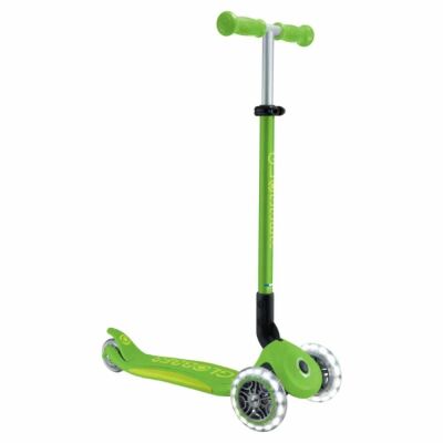 Globber Elite Deluxe Işıklı Scooter Elma Yeşili - 1