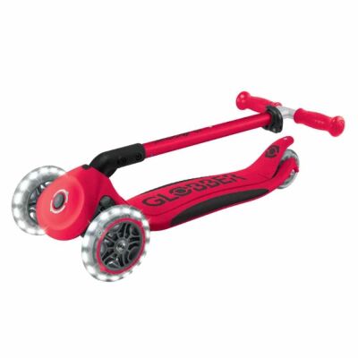 Globber Elite Deluxe Işıklı Scooter Kırmızı - 4