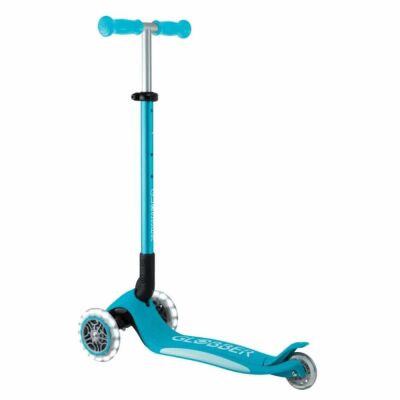 Globber Elite Deluxe Işıklı Scooter Mavi - 2