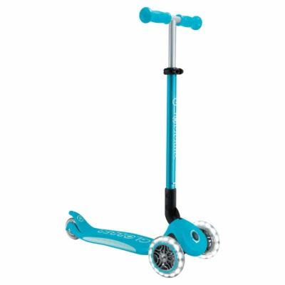 Globber Elite Deluxe Işıklı Scooter Mavi - 1