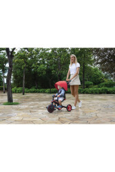 Globber Explorer 4 in1 Katlanabilir Bisiklet Kırmızı - 7