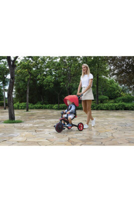 Globber Explorer 4 in1 Katlanabilir Bisiklet Kırmızı - 7