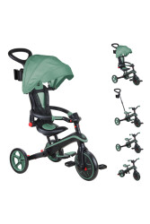 Globber Explorer 4 in1 Katlanabilir Bisiklet Zeytin Yeşili - Globber