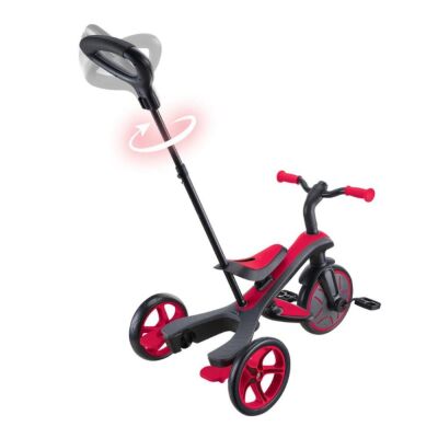Globber Explorer 4 in1 Trike Bisiklet Kırmızı - 4