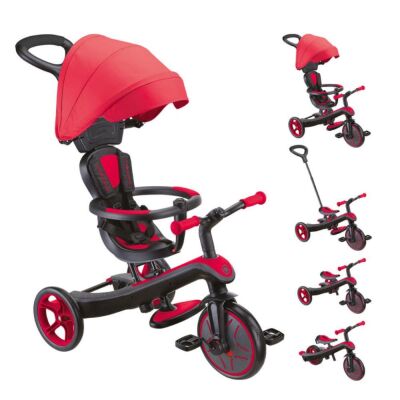 Globber Explorer 4 in1 Trike Bisiklet Kırmızı - 7