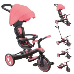 Globber Explorer 4 in1 Trike Bisiklet Pembe - 2