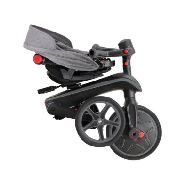 Globber Explorer 4in1 Katlanabilir Bisiklet Siyah/Gri - 4