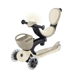 Globber Go Up Baby 360 Işıklı Scooter Koyu Bej - 4