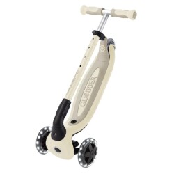 Globber Go Up Baby 360 Işıklı Scooter Koyu Bej - 6