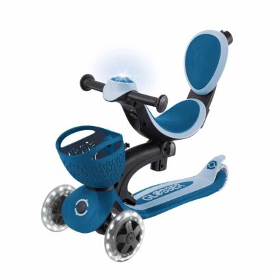 Globber Go Up Baby 360 Işıklı Scooter - Pastel Mavi - 2