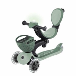Globber Go Up Baby 360 Işıklı Scooter - Zeytin Yeşili - 2