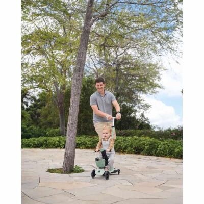 Globber Go Up Baby 360 Işıklı Scooter - Zeytin Yeşili - 4