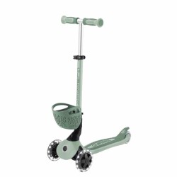 Globber Go Up Baby 360 Işıklı Scooter - Zeytin Yeşili - 3