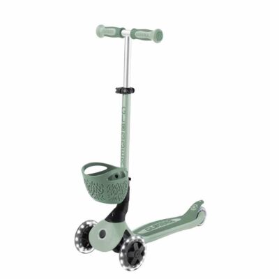 Globber Go Up Baby 360 Işıklı Scooter - Zeytin Yeşili - 3