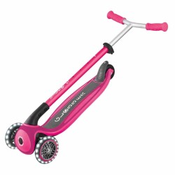Globber Master Işıklı Katlanabilir Scooter Fuşya - 4