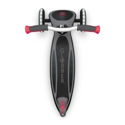 Globber Master Işıklı Katlanabilir Scooter Siyah Kırmızı - 5